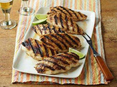 Grilled Chicken Supreme with Tequila and Lemon