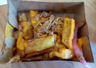 pulled pork fries