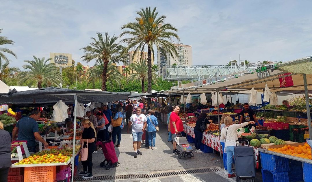 Outdoor Street Markets in Alicante City