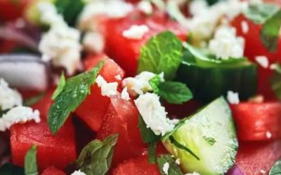 Delicious Watermelon and Feta Salad with Olives: A Refreshing Summer Delight