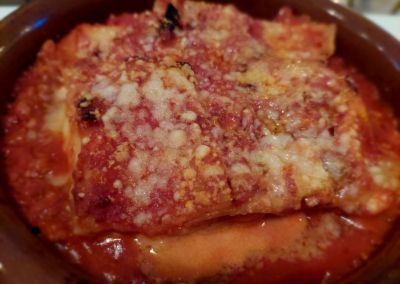 lasagna al forno at Pasta e Passione